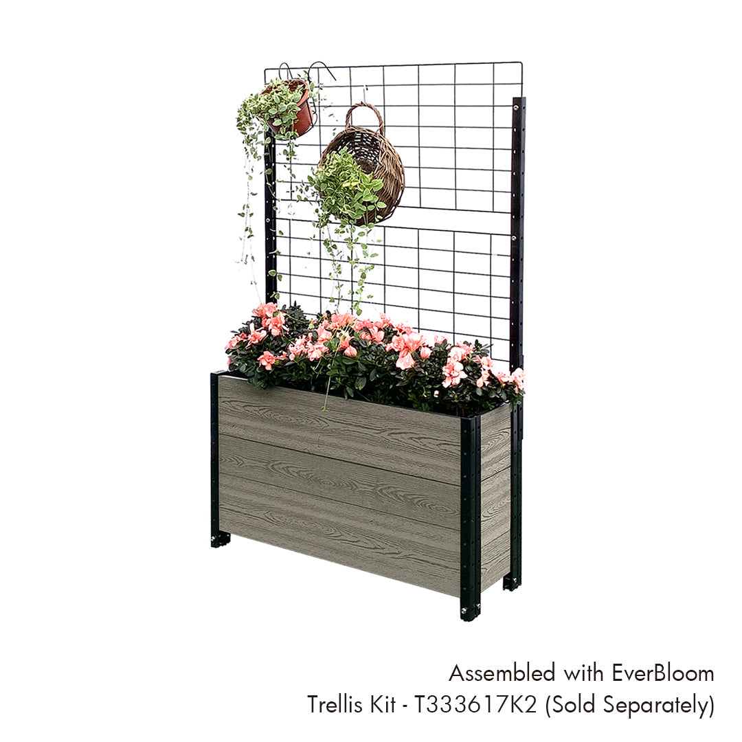 E213612(G) Footed Deep Trough Planter