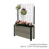 E213612(G) Footed Deep Trough Planter