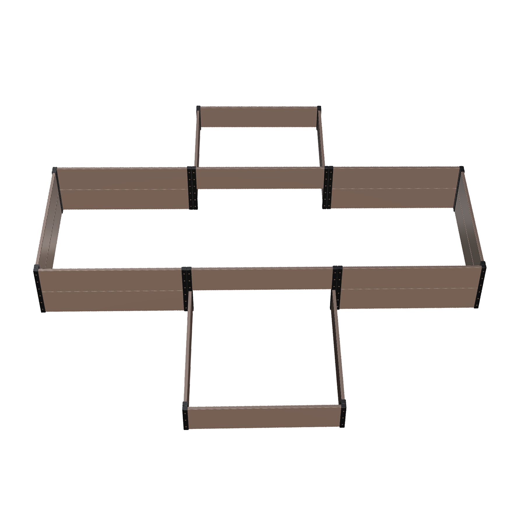 K2203 2-Tier Cross Raised Garden Bed