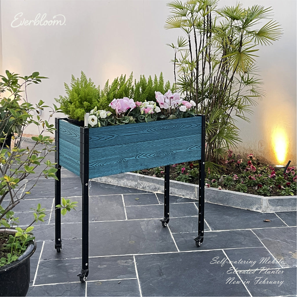 EverBloom Garden's Latest Self-Watering Mobile Planter
