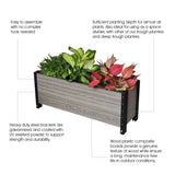 E143612(G) Footed Trough Planter