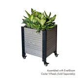 E211719(G) Footed Corner Planter