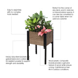 E281719(G) Elevated Corner Planter