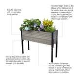 E283612(G) Elevated Trough Planter