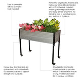 E334519W(G) Urban Elevated Mobile Planter