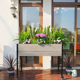 E334519W(G) Urban Elevated Mobile Planter