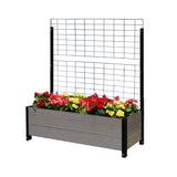 K2103(G)  Footed Deckside Planter with Trellis