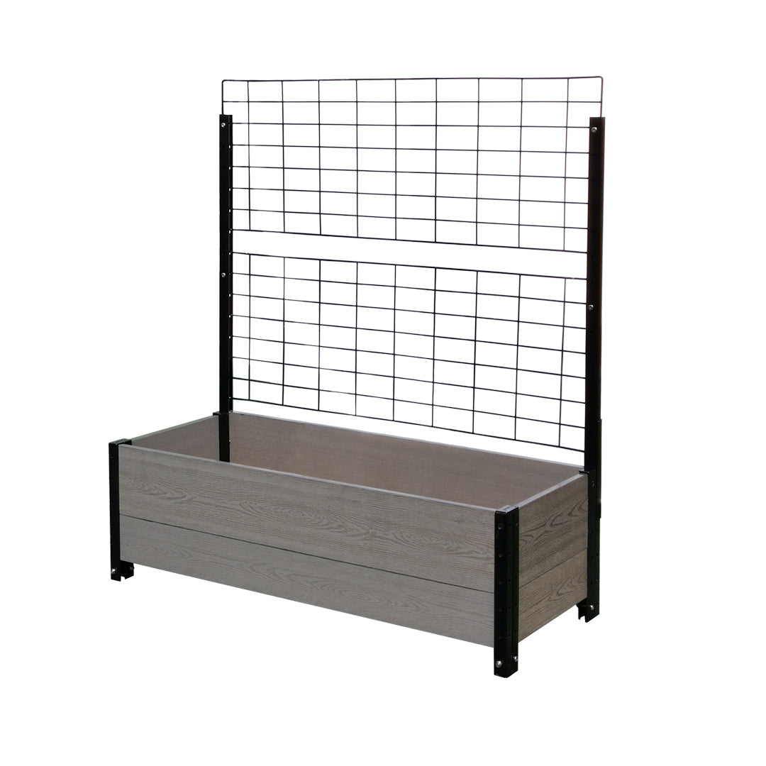 K2103(G)  Footed Deckside Planter with Trellis