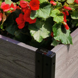 K2103(G)  Footed Deckside Planter with Trellis