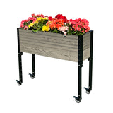 K2114(G) Elevated Trough Planter with Wheels