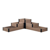 K2128 Corner & Terraced Raised Garden Bed Set A