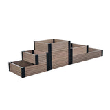 K2129 Corner & Terraced Raised Garden Bed Set B