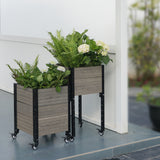 K2218(G) 2 Mobile Corner Planter Bundle