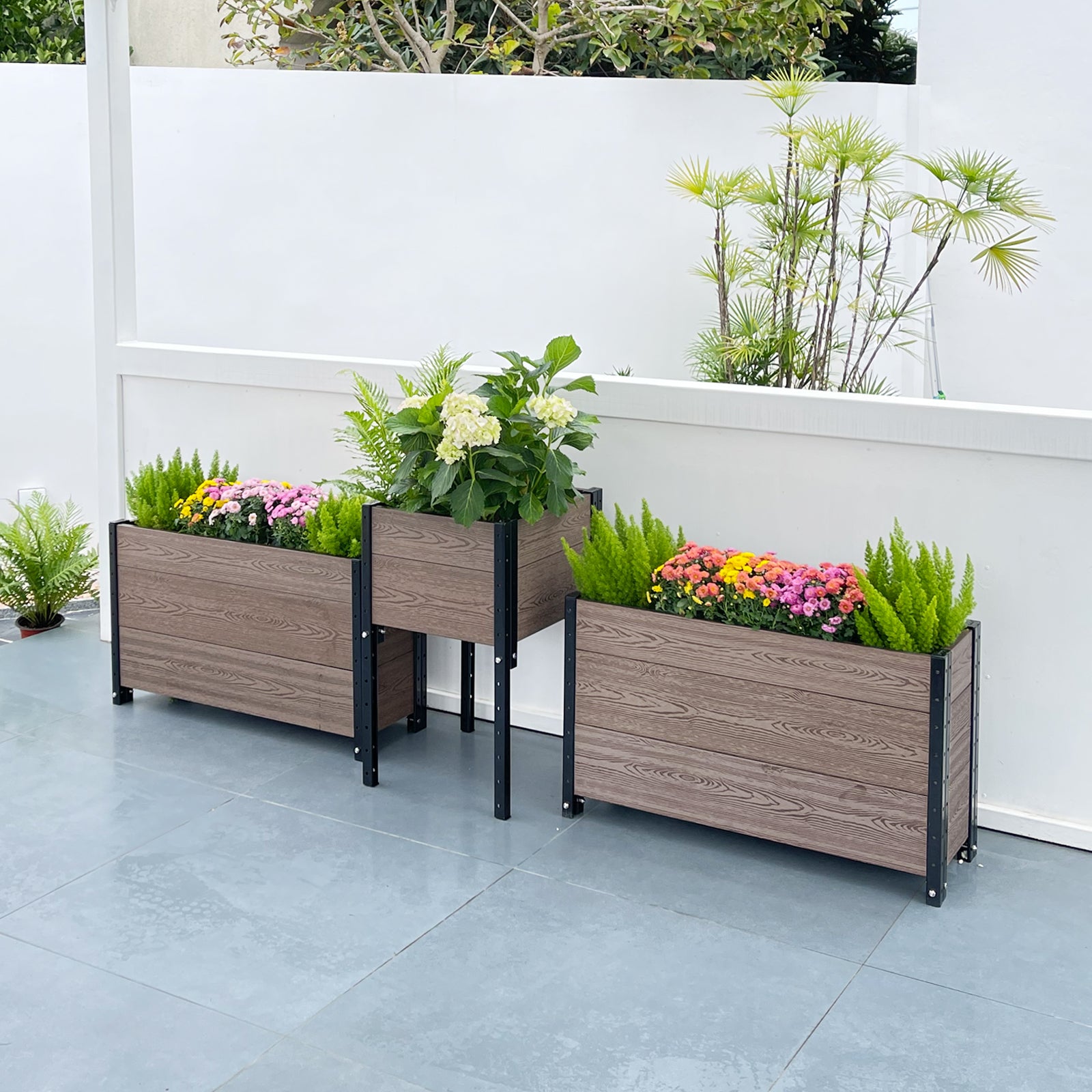 modern outdoor planter boxes