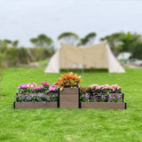 K2221 Corner and Terraced Garden Bed - Cascade Style