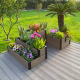 K2221 Corner and Terraced Garden Bed - Cascade Style