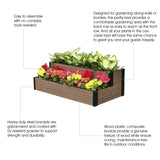 R0714C4524 Cascade Wallside Raised Garden Bed