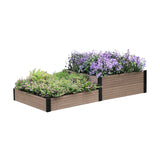 R0714D36 Terraced Raised Garden Bed