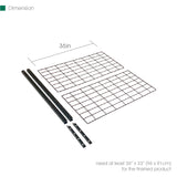 T333615K2 Trellis Assembly Kit 36" L x 33" H