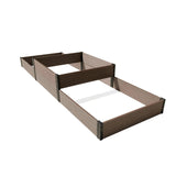 K2124 2-Tier Terraced Triple Raised Garden Bed